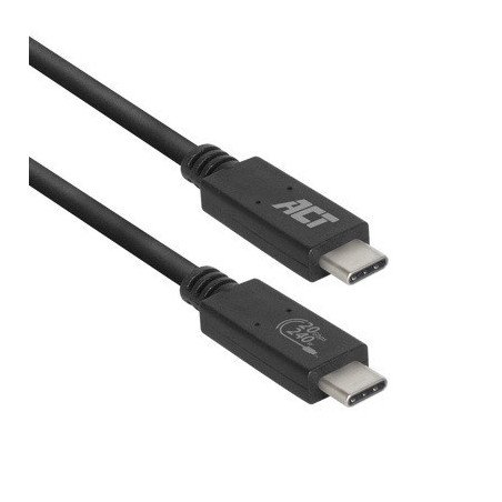 Cable usb - c act connectivity carga 240w mas datos 20 gbps 1.m certificado usb - if