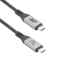 Cable usb4 act connectivity 80 gbps thunderbolt 5 - 240 w - usb type - c - certificado por usb - if - 1 -5 m.