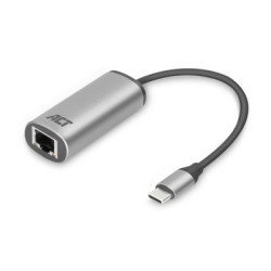 Adaptador act connectivity usb - c a rj45 ethernet 2.5gb