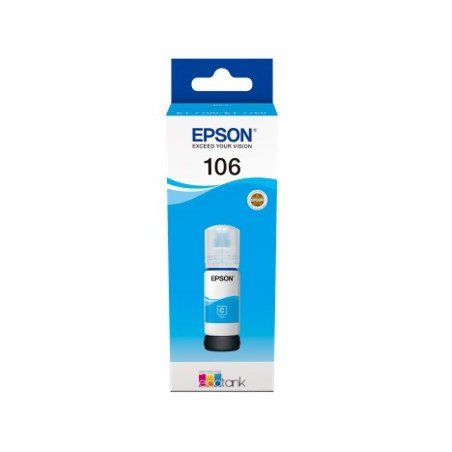 Cartucho tinta epson c13t00r240 106 ecotank cyan ink et - 7700 - et - 7750