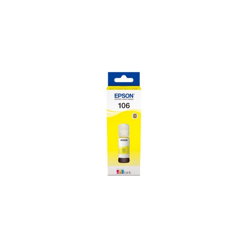 Cartucho tinta epson c13t00r440 106 ecotank amarillo ink et - 7700 - et - 7750