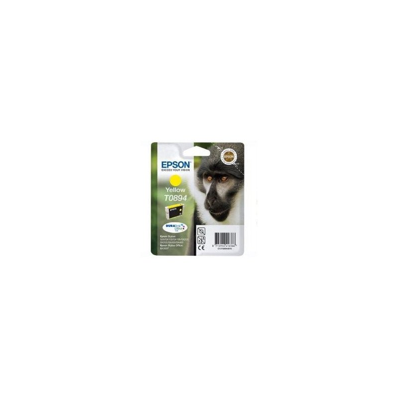 Cartucho tinta epson t0894 amarillo 3.5ml s20 - sx105 - sx200 - sx205 - sx 405 - mono