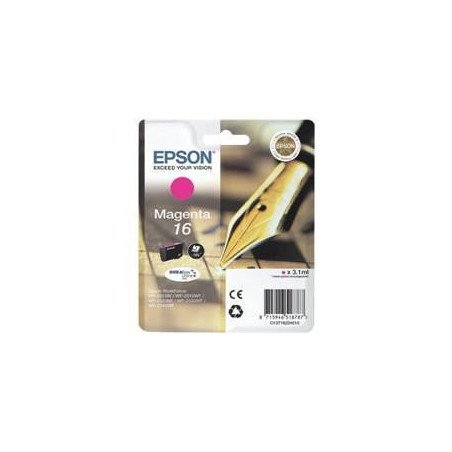 Cartucho tinta epson t162340 magenta wf - 2010 - 2510 - 2520 - 2530 - 2540 - pluma