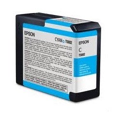 Cartucho tinta epson t5802 cian 80ml stylus pro 3800 - 3880
