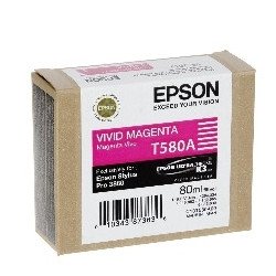 Cartucho tinta epson t580a magenta vivo 80ml stylus pro 3880
