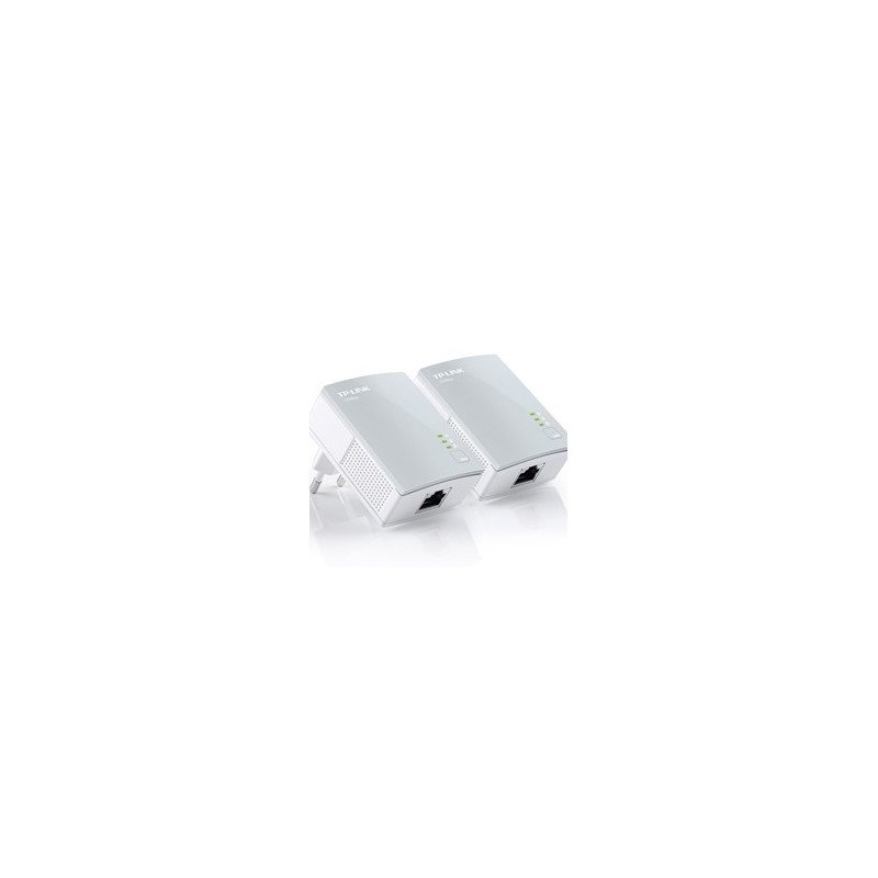 Pack x2 adaptadores de red linea electrica 500mbps powerline tp - link tl - pa4010kit
