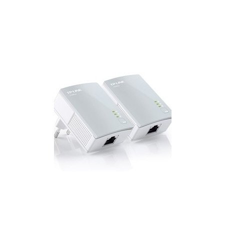 Pack x2 adaptadores de red linea electrica 500mbps powerline tp - link tl - pa4010kit