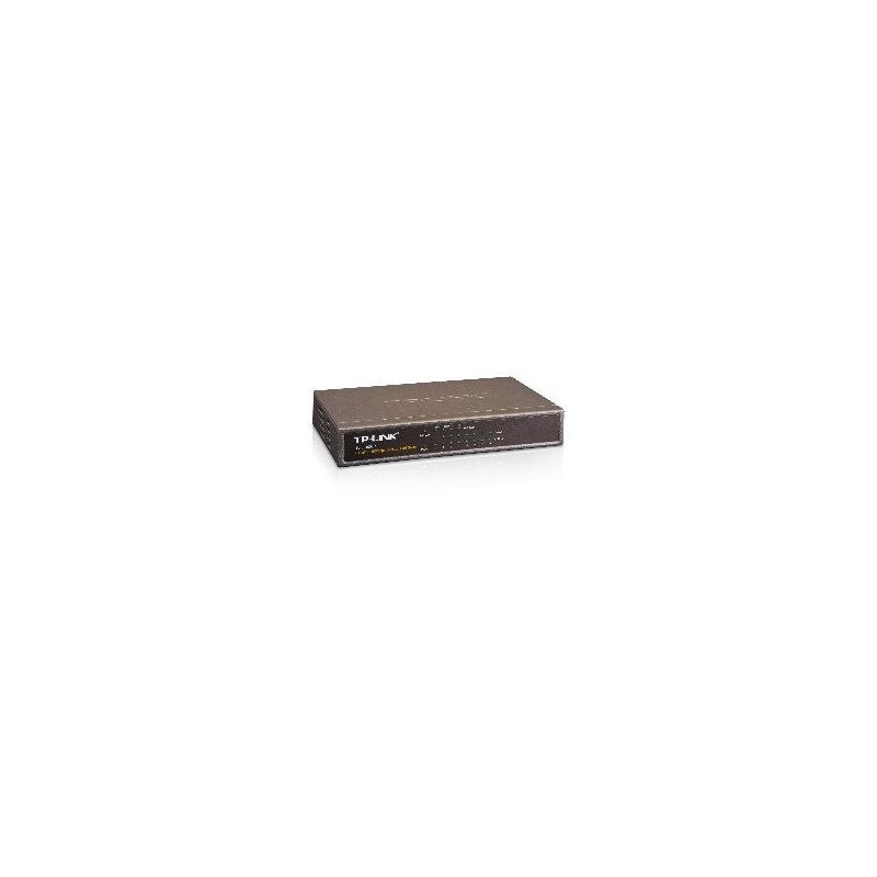Switch 8 puertos 10 - 100 4 ptos poe tp - link