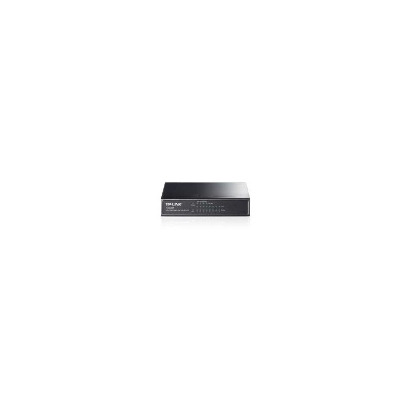 Switch 8 puertos 10 - 100mbps con 4 ptos poe tp - link