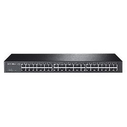 Switch 48 puertos 10 - 100 - 1000 rack 19 pulgadas 1u tp - link