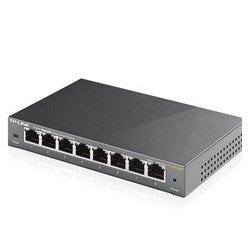 Switch 8 puertos 10 - 100 - 1000 tp - link gris