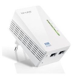 Adaptador de red wifi linea electrica av600 300mbps powerline tp - link