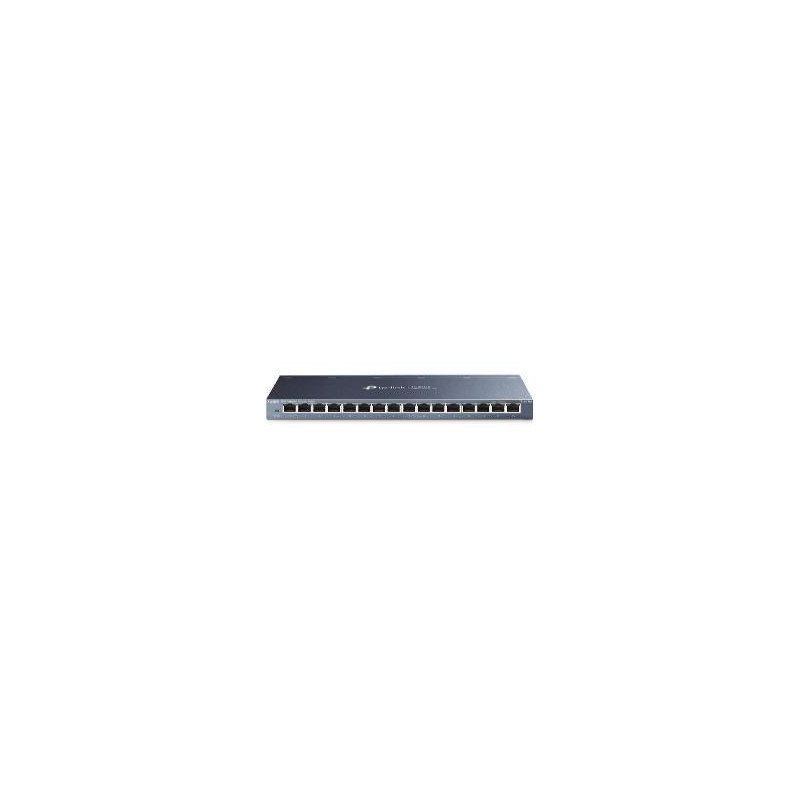 Switch 16 puertos 10 - 100 - 1000 metalico tp - link