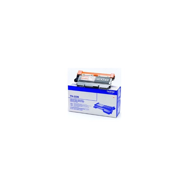 Toner brother tn2220 negro 2600 paginas hl - 2240 - hl - 2240d - hl - 2250dn - hl - 2270dw