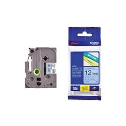 Cinta laminada brother tze531 12mm x 8m azul - negro