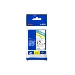 Cinta flexible brother tzefx231 12mm x 8m blanco - negro flexibles