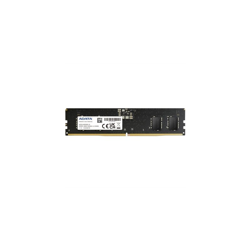 Memoria ram ddr5 8gb adata udimm 4800 mhz