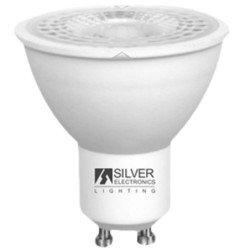 Bombilla led silver electronic eco dicroica 8w equiv. 60w - gu10 - 6000k - 38o - 773 lm - luz fria - a+
