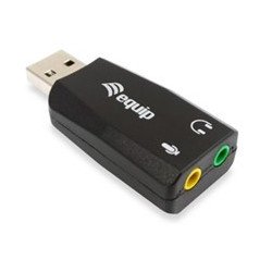 Adaptador de audio equip tarjeta de sonido usb