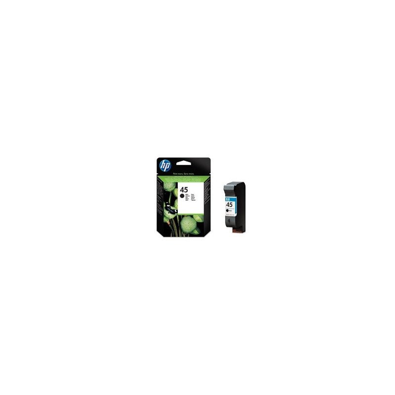 Cartucho tinta hp 45 51645ae negro 42ml 720 - 800 - 932 - 1100