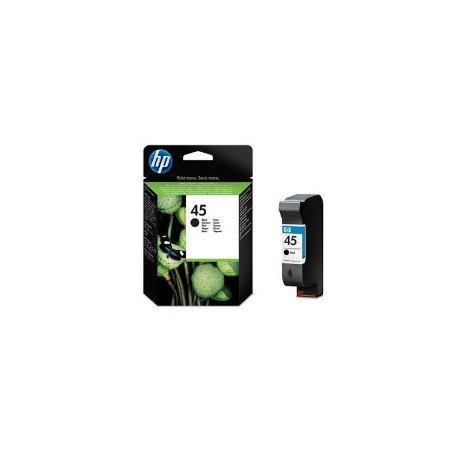 Cartucho tinta hp 45 51645ae negro 42ml 720 - 800 - 932 - 1100