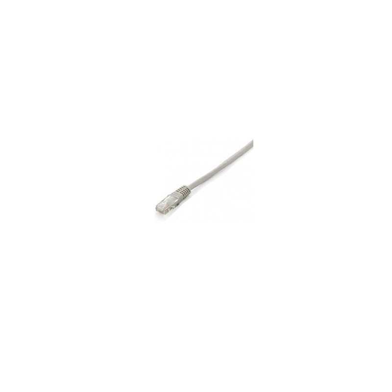 Cable red equip latiguillo rj45 u - utp cat6 15m gris