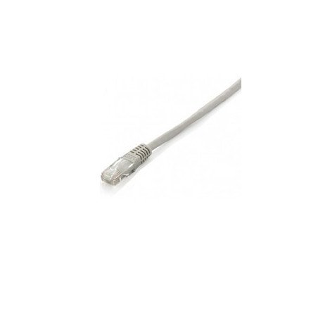 Cable red equip latiguillo rj45 u - utp cat6 15m gris
