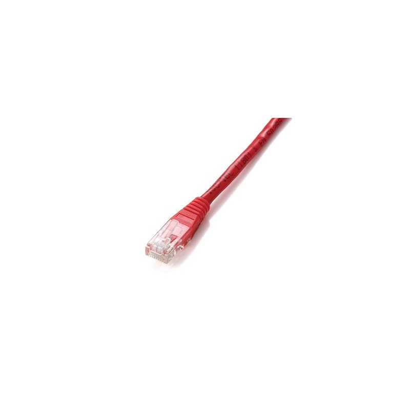 Cable red equip latiguillo rj45 u - utp cat6 1m rojo