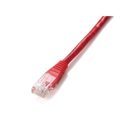 Cable red equip latiguillo rj45 u - utp cat6 1m rojo