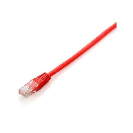 Cable red equip latiguillo rj45 u - utp cat6 0.25m rojo