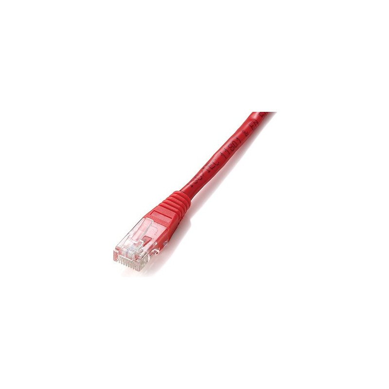 Cable red equip latiguillo rj45 u - utp cat6 10m rojo