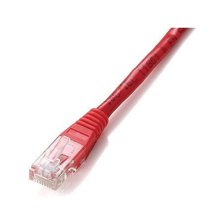Cable red equip latiguillo rj45 u - utp cat6 10m rojo