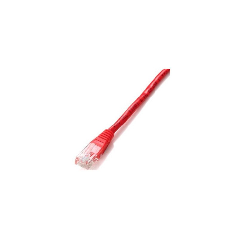 Cable red equip latiguillo rj45 u - utp cat6 0.5m rojo