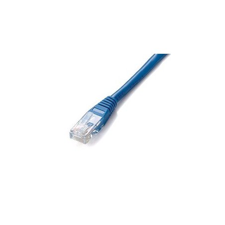 Cable red equip latiguillo rj45 u - utp cat6 5m azul