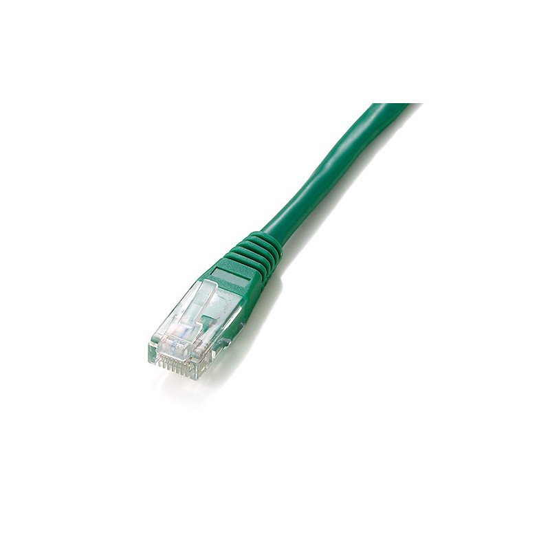 Cable red equip latiguillo rj45 u - utp cat6 1m verde
