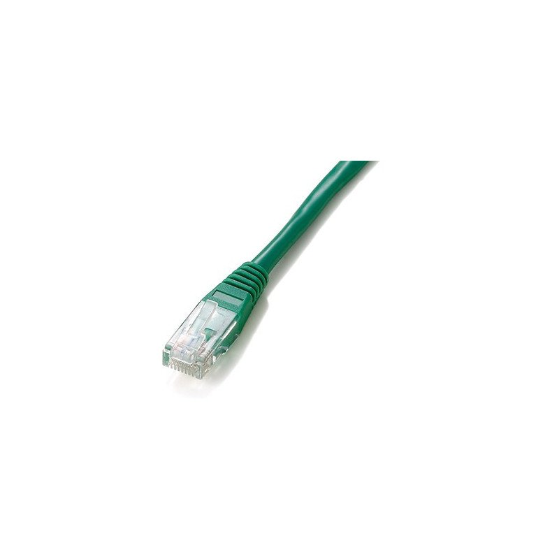Cable red equip latiguillo rj45 u - utp cat6 10m verde
