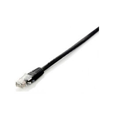 Cable red equip latiguillo rj45 u - utp cat6 1m negro