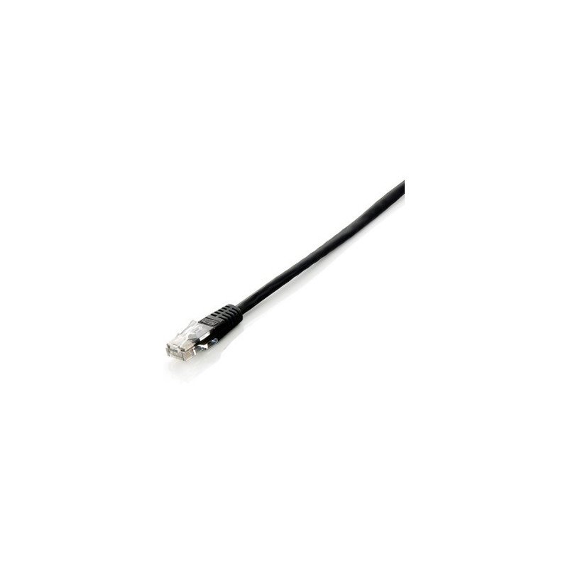 Cable red equip latiguillo rj45 u - utp cat6 10m negro