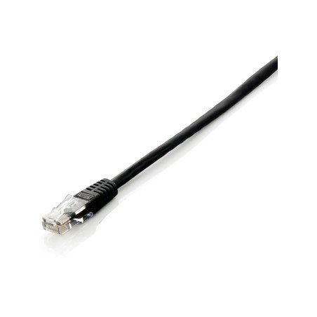 Cable red equip latiguillo rj45 u - utp cat6 10m negro