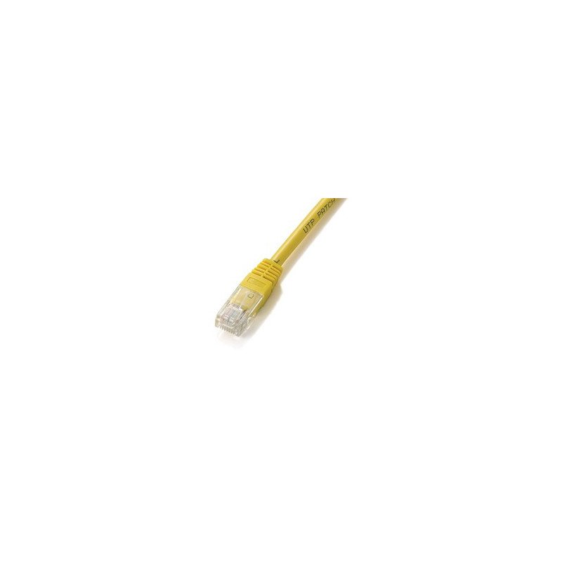 Cable red equip latiguillo rj45 u - utp cat6 2m amarillo