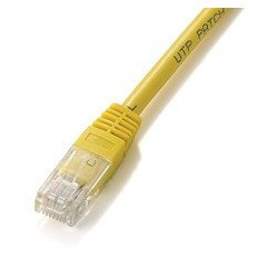 Cable red equip latiguillo rj45 u - utp cat6 3m amarillo