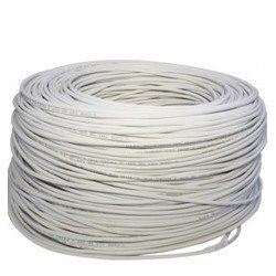 Cable utp cat 5+ especial exterior blanco bobina 250m