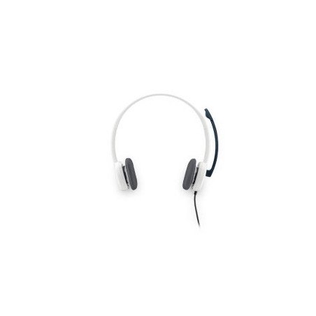 Auriculares con microfono logitech headset h150 blanco