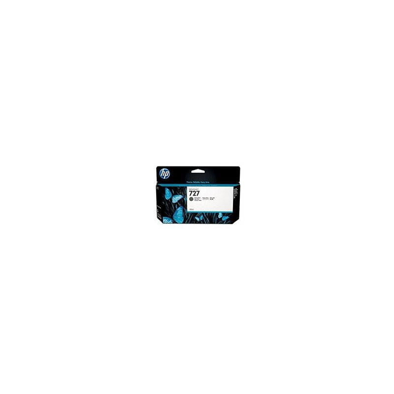 Cartucho tinta hp 727 b3p22a negro mate
