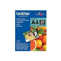 Papel foto brother premium plus lbp71ga4 20 hojas dcp - 165c dcp - 195c dcp - 375cw dcp - 385c mfc - 295cn