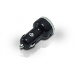 Cargador mechero - coche usb conceptronic x2 para moviles gps mp3 camaras etc 2000ma 5v