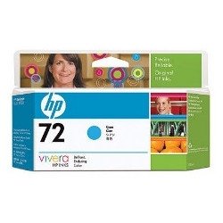 Cartucho tinta hp 72 cian c9371a photo hp t610 t1100