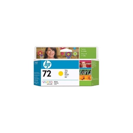Cartucho tinta hp 72 c9373a amarillo 130ml t610 - t1100