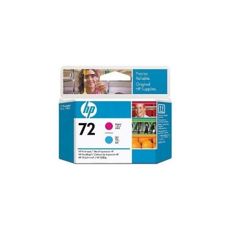 Cabezal impresion hp 72 c9383a cian - magenta designjet t610 t1100