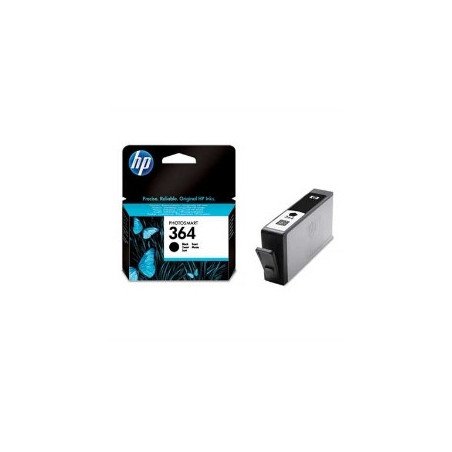 Cartucho tinta hp 364 cb316ee negro 6ml b8550 - d5460 - c6380 - c5380